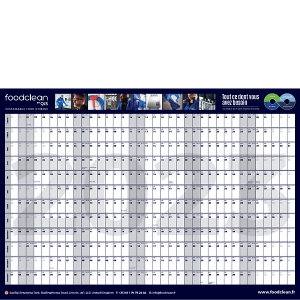 2023 Wall Planner - FR