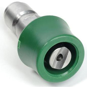 Supporting image for Buse courte vert inox