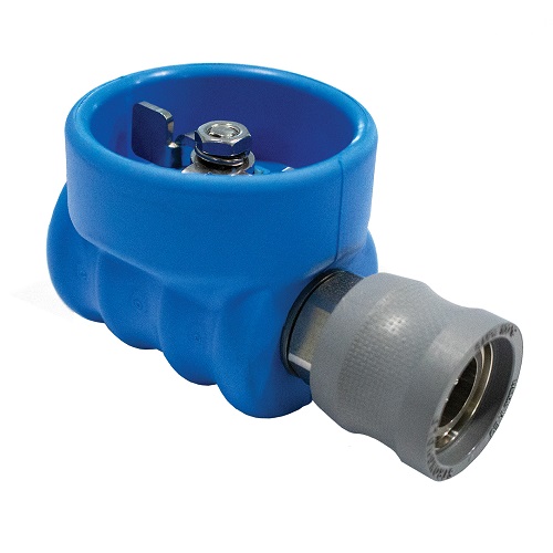 Supporting image for Vanne de nettoyage bleue Stronghold 120 - decon. Rapide