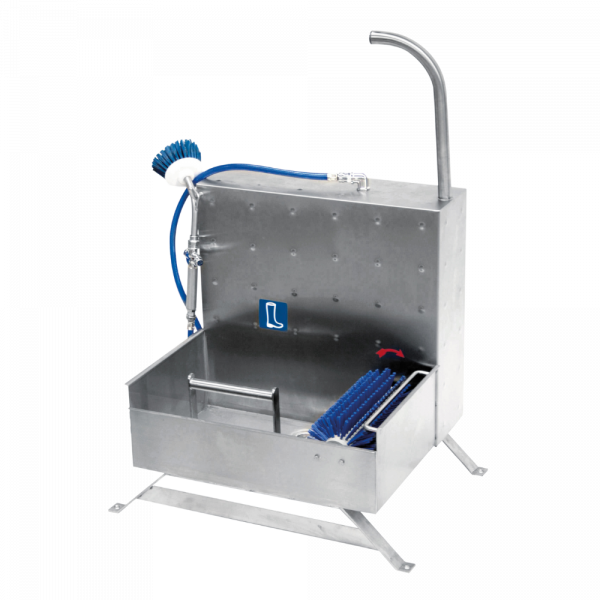 Bastion Sole Cleaning Machine with Waterfed Handbrush