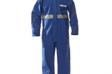 Supporting image for Large Blue 1piece Coverall - Washguard 170