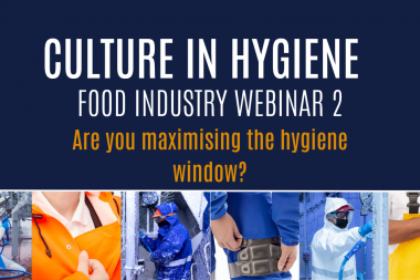 Supporting image for Webinar 2: Cleaning Efficiency – Maximising the Hygiene Window