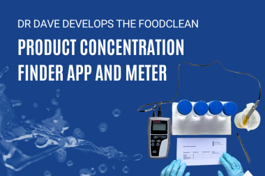Supporting image for Dr Dave Duncalf launches the FoodClean Product Concentration Finder app