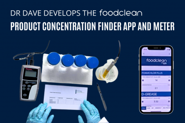 Supporting image for FoodClean Product Concentration Finder App & Meter