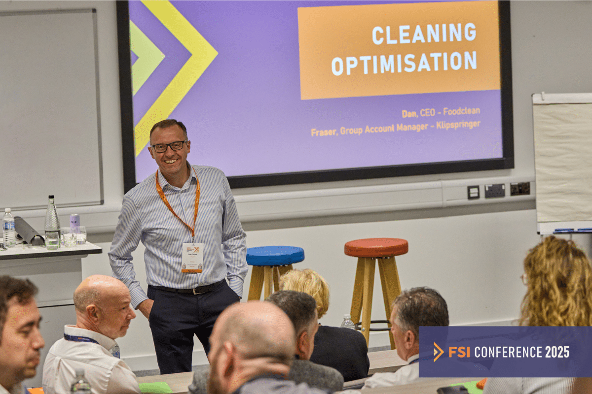Dan Turner Presenting at the FSI Conference